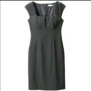 Calvin Klein charcoal grey dress